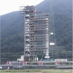 The steel structure of  satellite launcher 