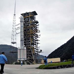 The steel structure of  satellite launcher 