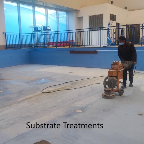 Spray Polyurea Swimming Pool Waterproofing