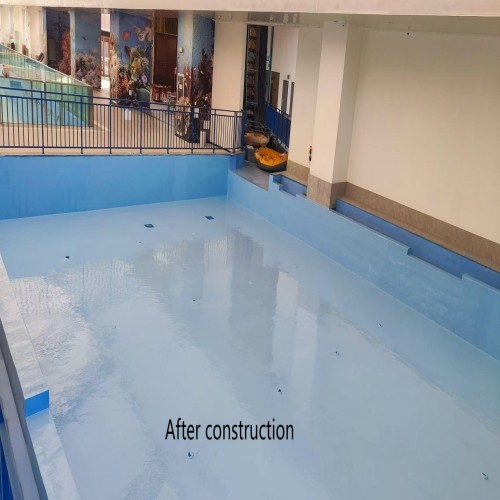 Spray Polyurea Swimming Pool Waterproofing