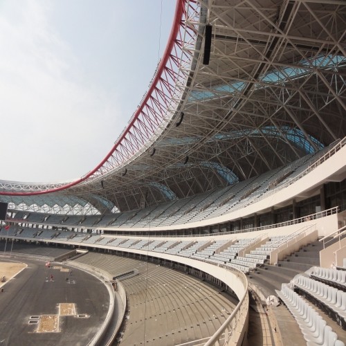 Spray Polyurea Coating System For Sports Stands