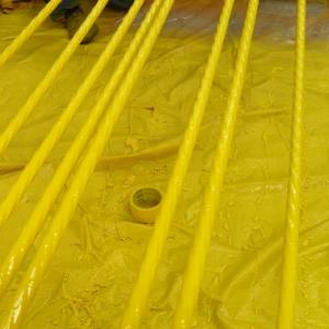 Cable-stayed bridge steel strand wires special polyurea coating